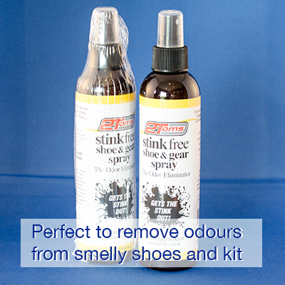 Stink-free trainer spray